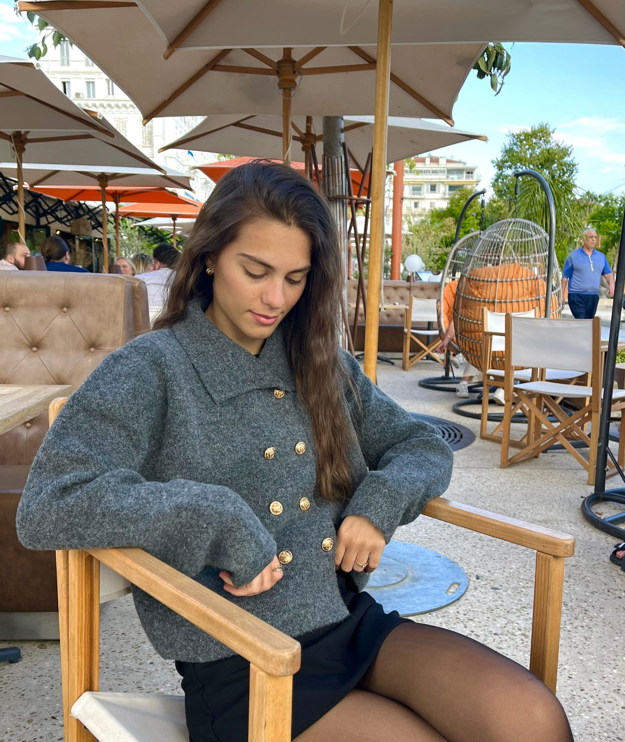 Pull gris